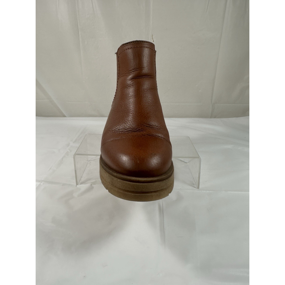Musse & Cloud CHELSEA PLATFORM BOOT BROWN LUG SOLE - Picture 4 of 14